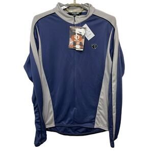 NWT S2K Pearl Izumi Men’s Focus Cycling Jersey 3/4 Zip Biking Long Sleeve Size M
